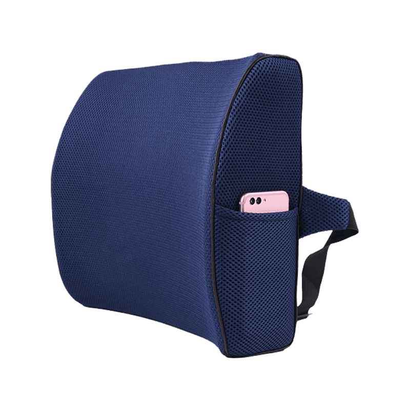 Air-permeable Mesh Cover Lumborum Support Pulvinar solatium Memoria spuma Back Cushion