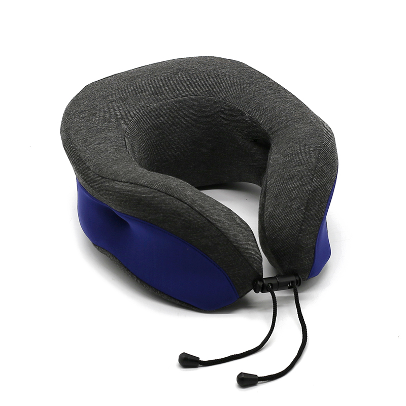 Memoria spuma U Figura Travel Neckrest Cervical Cum Novifacta Fastener